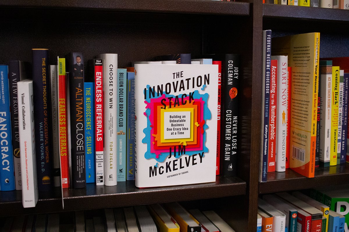 What's on your bookshelf this weekend?

#weekendread #bookstoread #theinnovationstack #inspire #letsread #books