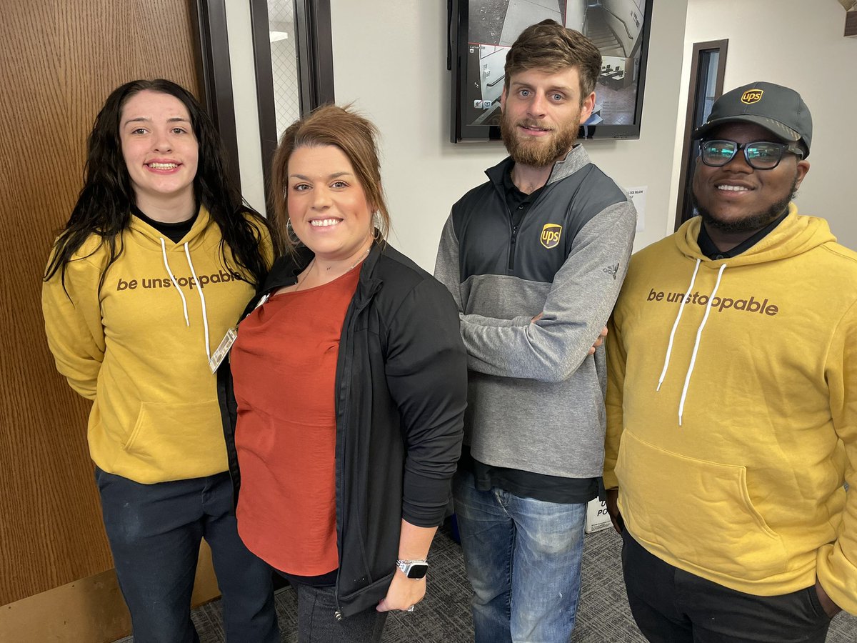 Holly Rogers (@h0lly1124) on Twitter photo Thank you to these 3 for always supporting me and giving a helping hand when asked! They went from working operation straight to HR hiring event! I have an amazing team! We will make ourselves successful! #leaders
<a href="/juan_morales_FL/">Juan Morales</a> <a href="/Ryan_Greenwell4/">Ryan Greenwell</a> <a href="/ratkaupsman/">Kevin Ratka</a> <a href="/UPS_earthcityPL/">UPS Earth City Preload</a> Thank you to these 3 for always supporting me and giving a helping hand when asked! They went from working operation straight to HR hiring event! I have an amazing team! We will make ourselves successful! #leaders
<a href="/juan_morales_FL/">Juan Morales</a> <a href="/Ryan_Greenwell4/">Ryan Greenwell</a> <a href="/ratkaupsman/">Kevin Ratka</a> <a href="/UPS_earthcityPL/">UPS Earth City Preload</a>