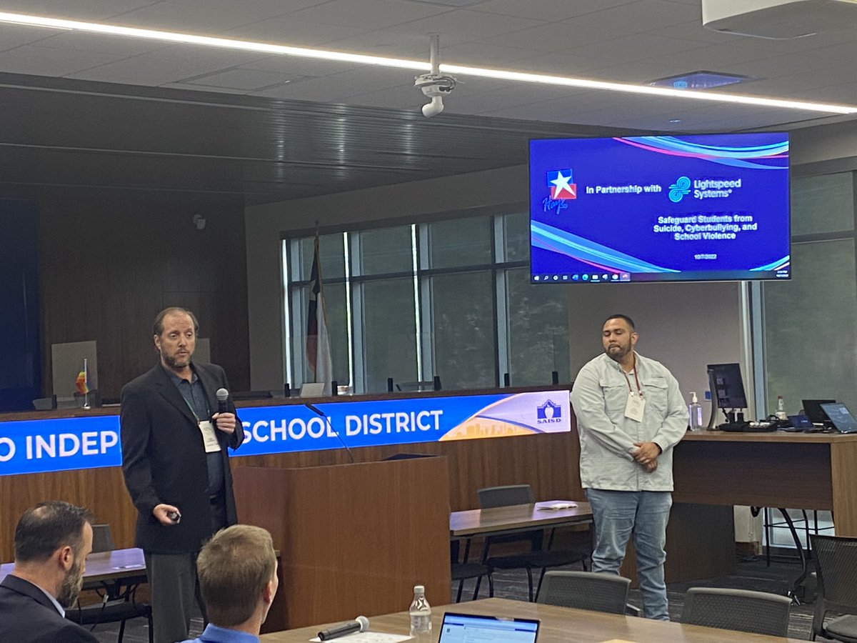TXEdTechLeaders's tweet image. Thanks to @lightspeedsys and Hays CISD for addressing an important aspect of student safety at the 2022 TETL Fall Summit. #TETL2022
#MissionPossible
#MakingITHappen
#WhateverITTakes #MentalHealthAwareness