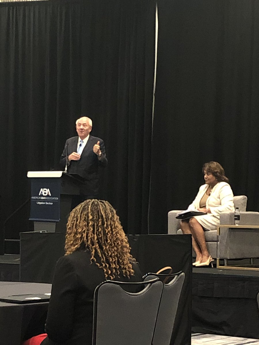 PGVanceII's tweet photo. Important panel discussion @ABALitigation Fall Leadership Meeting on war crimes in Ukraine featuring Ambassador Stephen Rapp, @AUWCL’s Professor Diane Orentlicher, and @BarCouncilChair Mark Fenhalls KC—moderated by Judge Michelle Childs. https://t.co/U159pYvGIX