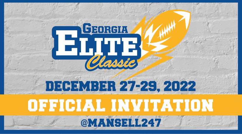 Tyler Glover (@tylerglover04) on Twitter photo Thank you so much for the invitation to compete in the <a href="/GAEliteClassic/">GeorgiaEliteClassic</a> @Mansell247 <a href="/scoreatlanta/">SCORE Atlanta</a> @gaelite <a href="/coachcfrazier/">Chad Frazier</a> <a href="/Cats_Recruiting/">Whitewater Football Recruiting</a> <a href="/CoachFree08/">Ivin Freeman</a> Thank you so much for the invitation to compete in the <a href="/GAEliteClassic/">GeorgiaEliteClassic</a> @Mansell247 <a href="/scoreatlanta/">SCORE Atlanta</a> @gaelite <a href="/coachcfrazier/">Chad Frazier</a> <a href="/Cats_Recruiting/">Whitewater Football Recruiting</a> <a href="/CoachFree08/">Ivin Freeman</a>