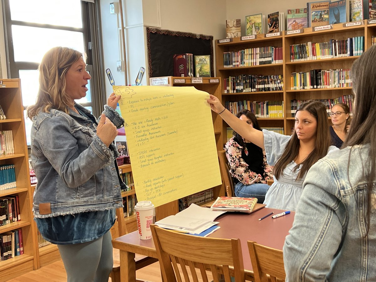 TheAPat203's tweet photo. Our MTSS team started to create @PS203Q Literacy vision by looking at the Citywide Literacy Expectations and what Advanced Literacy skills are needed for the 21st century….@D26Team https://t.co/4E3RwDnhRz