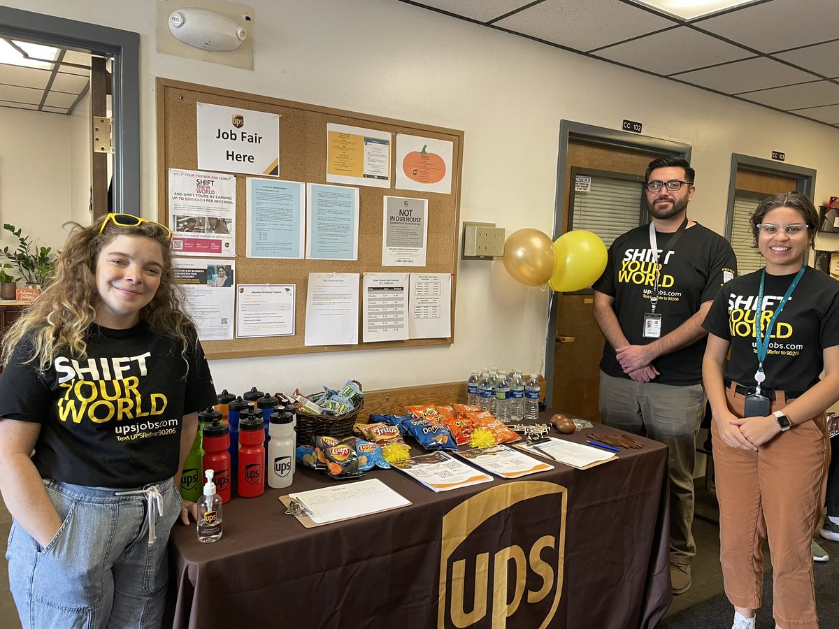 A successful #upsjobfest today and more tomorrow! Love the team I get to work with. #renonv #sparksnv #employnv #nvjobs #youbelonghere #upsjobs @UPSjobs @EmployNVNorth