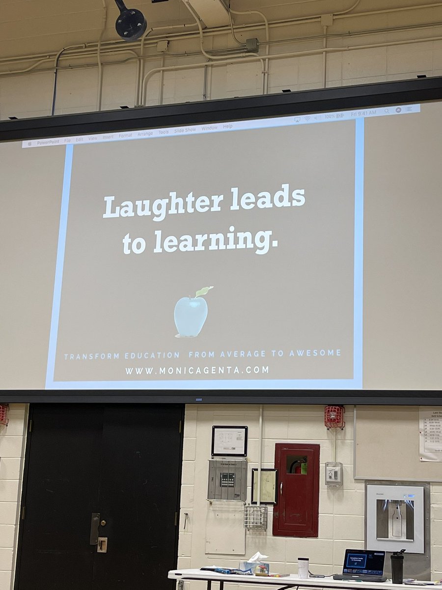 MrsDunneback's tweet photo. Thank you @MonicaGentaEd for such a positive and inspiring day! Sometimes we need reminders of why we do what we do. There are so many opportunities to laugh and enjoy the time with our students, we just need to choose to focus our attention on those things. #BeEvergreen https://t.co/d5Q5iqeZjz