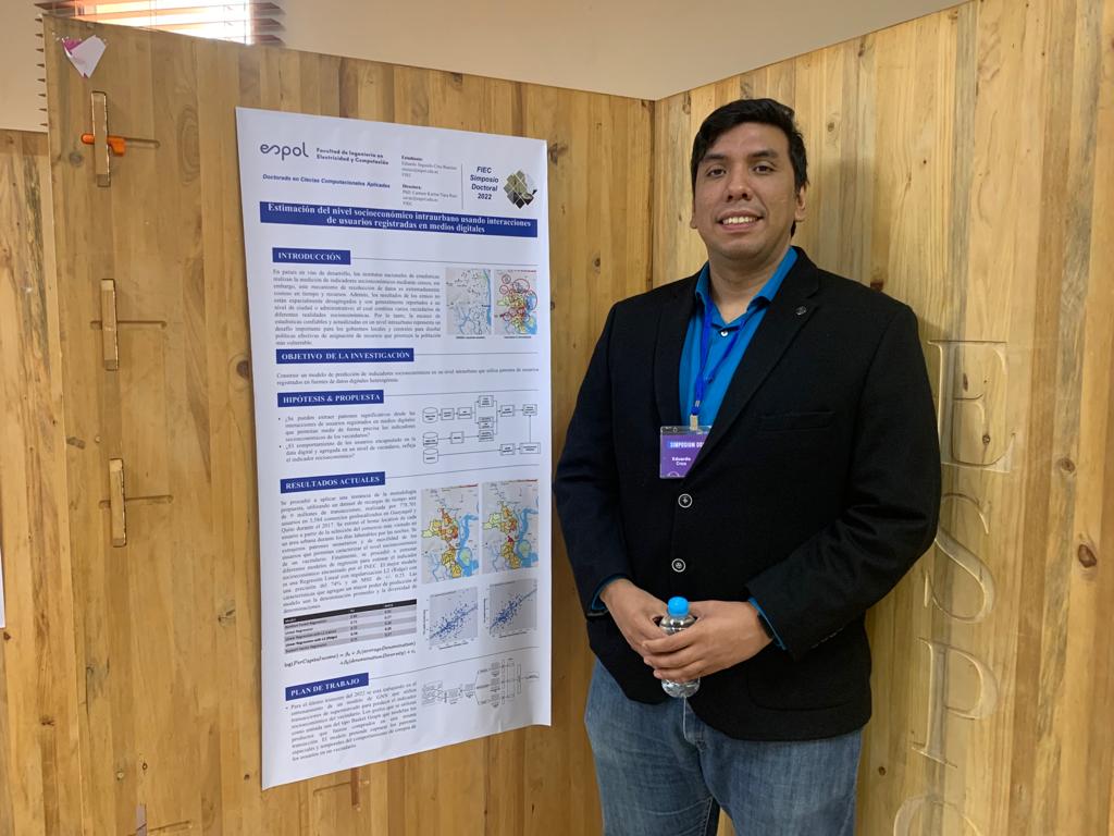 postgrados_fiec's tweet photo. Doctorado en Ciencias Computacionales Aplicadas y el Doctorado en Ingenieria en Electricidad realizaron 
el avance en el Simposium Doctoral en FIEC
#adnespol
#postgrado https://t.co/NPN9Su1Jgq