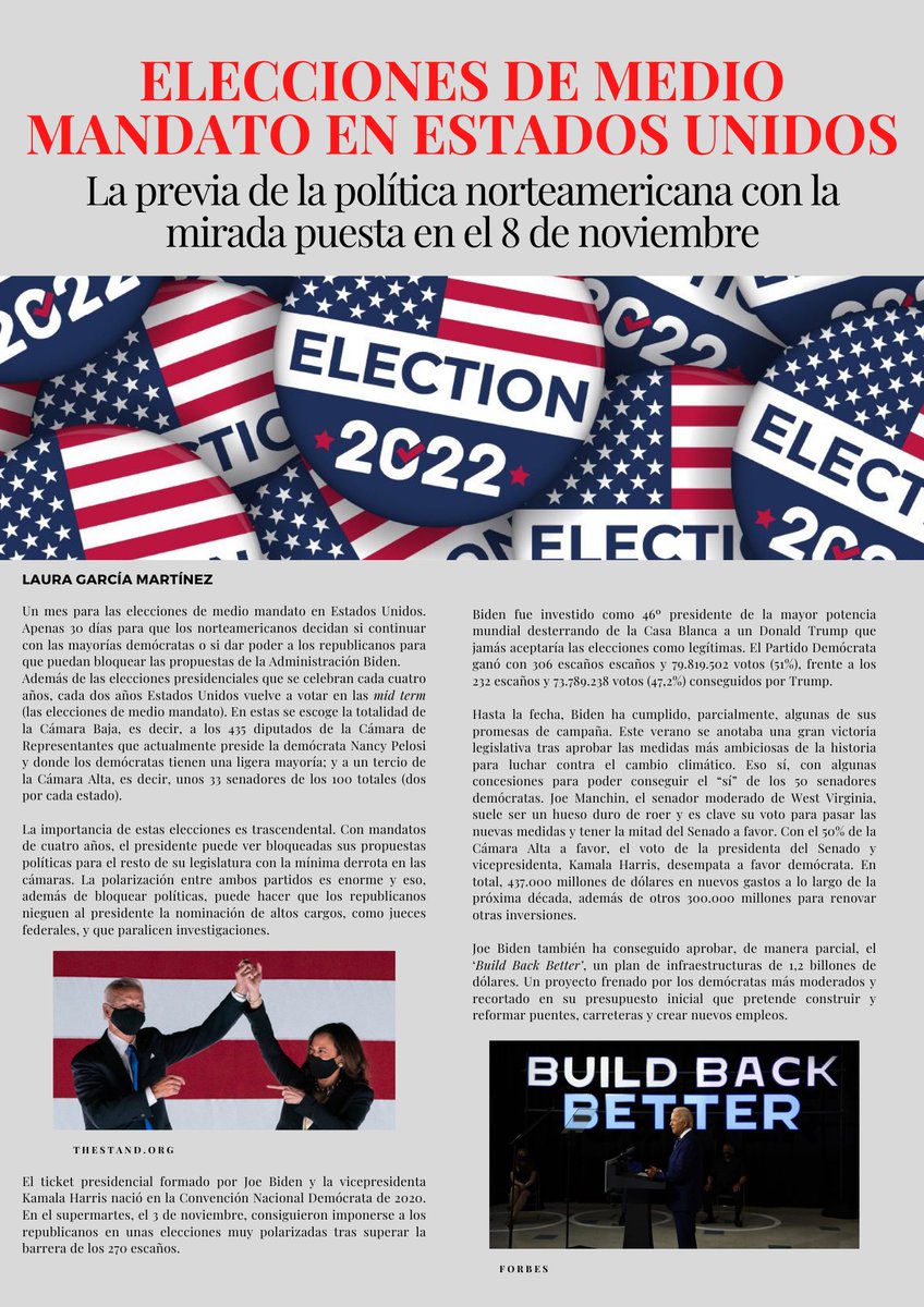 LauraGM_4's tweet photo. Elecciones de medio mandato en Estados Unidos 🇺🇸🗳️ https://t.co/QRDsRcgxm4