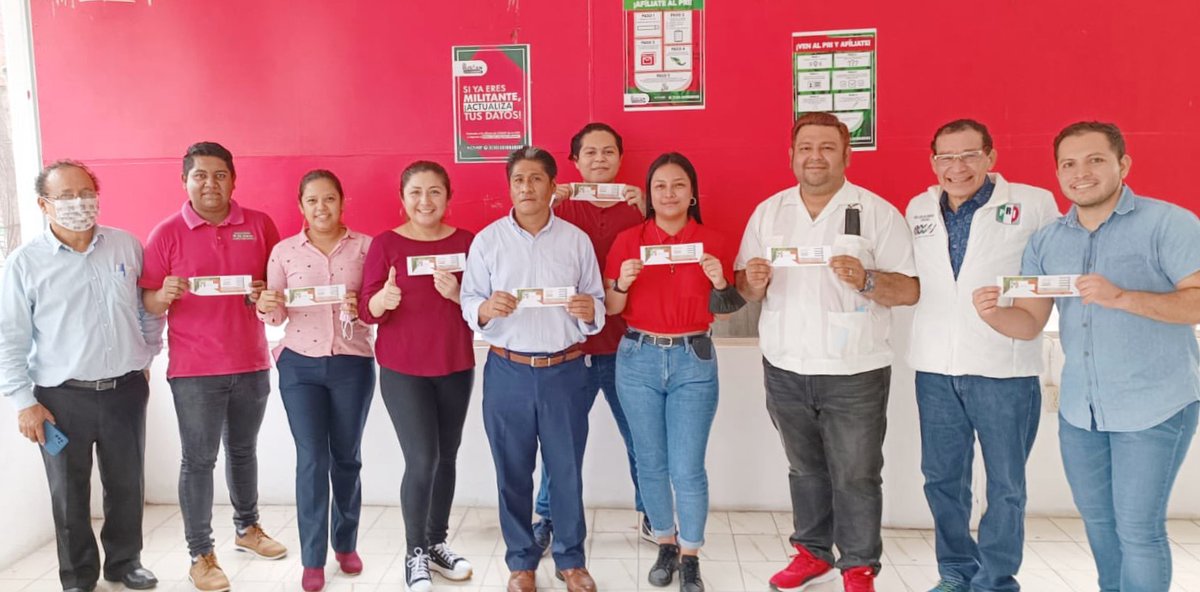 PRIVeracruz_'s tweet photo. En #Nanchital continúa la Jornada de Afiliación, Refrendo y Actualización de Datos de Militantes.

La Subsecretaría de @AfiliacionV trabaja en coordinación con @CnarpPri para llevar a todas las regiones de #Veracruz la campaña que tiene como fin fortalecer la militancia priista. https://t.co/opzeqsCy8m