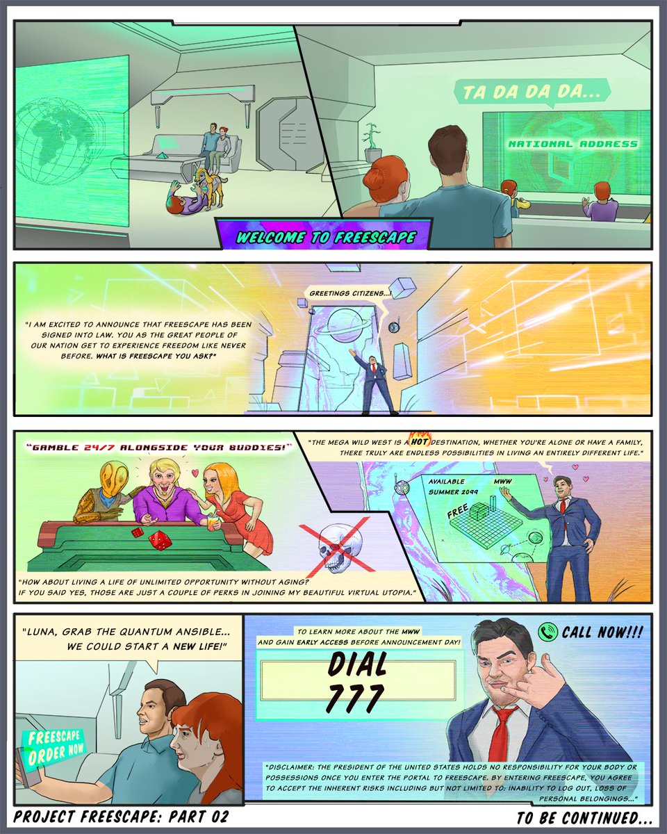 Freescape tweet media