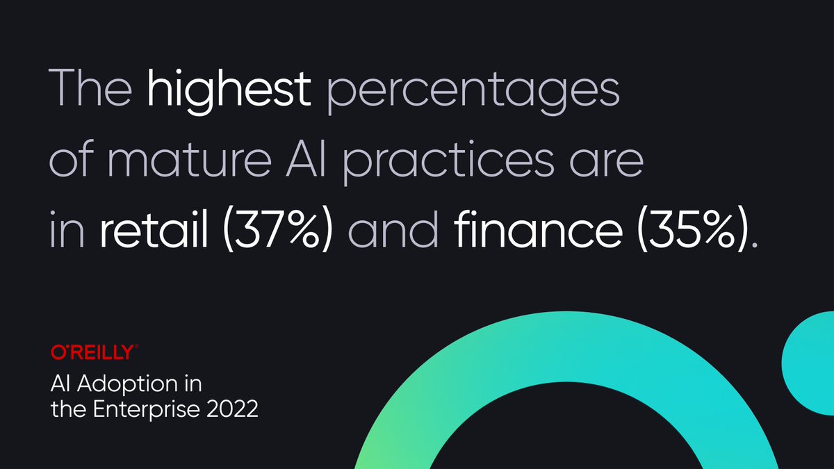 OReillyMedia's tweet image. If you’re curious about the state of AI today, or just want to see how your organization compares to others, check out this new O’Reilly report. oreil.ly/scx77