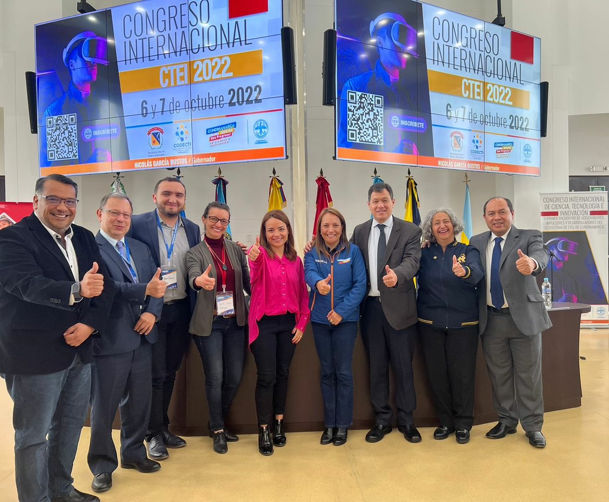 SecCTeICundi's tweet photo. Con éxito finalizó el “𝐈 𝐂𝐨𝐧𝐠𝐫𝐞𝐬𝐨 𝐈𝐧𝐭𝐞𝐫𝐧𝐚𝐜𝐢𝐨𝐧𝐚𝐥 𝐝𝐞 𝐂𝐓𝐞𝐈”, que contó con la participación de ponencias magistrales de Canadá, Brasil, México y Colombia, la presentación de 29 poster y 22 ponencias de investigaciones científicas #Cundinamarca @lamilitar https://t.co/cBHBfGu8HL