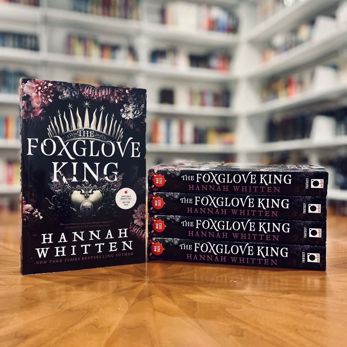 Enter for a chance to win an ARC of The Foxglove King by @hwhittenwrites! To enter: like, retweet, and follow @orbitbooks.⁣⁣⁣⁣⁣⁣⁣⁣ No purchase necessary. US only. 18+. Ends at 11:59pm EST on 10/9/22. Official Twitter giveaway rules apply. bit.ly/3qkIGJm