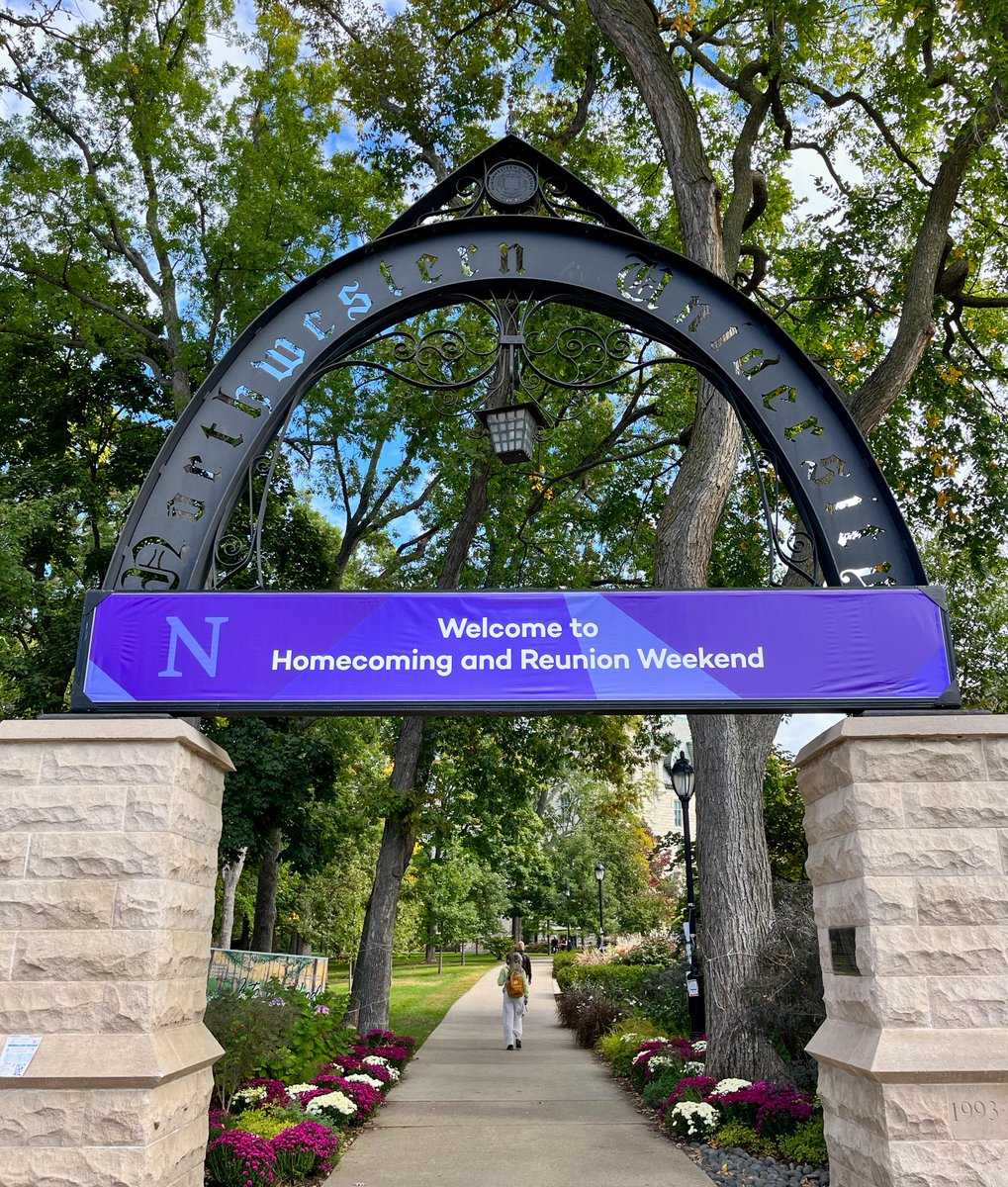 It's #NUHomecoming &amp; #NUReunion weekend! 💜 

Whether you’re an <a href="/NUAlumni/">Northwestern Alumni</a>, current student, a parent, or community member, we're excited to welcome you to campus.

For more on the celebrations: bit.ly/3CGROON