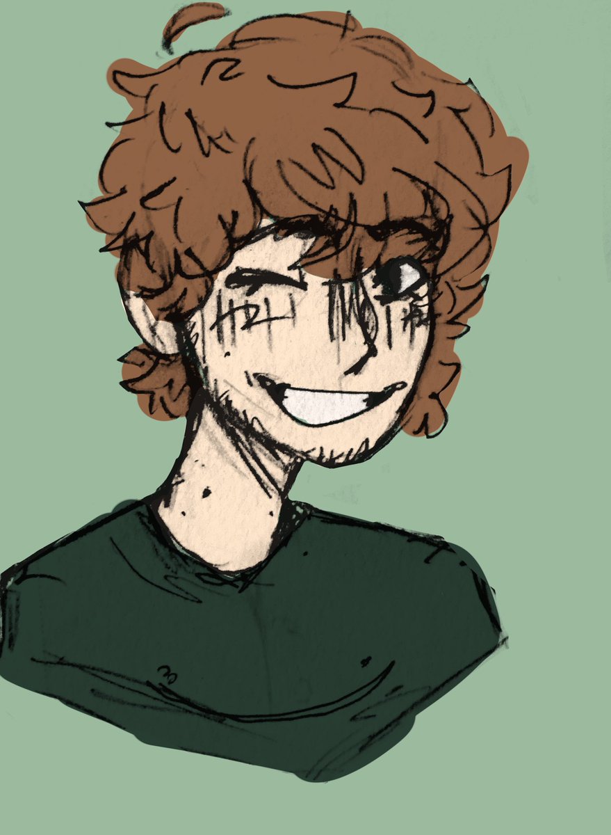 First biblically accurate dream drawing how’s it??  Also yes the lineart is a traditional drawing I didn’t wanna trace it cause I’m lazy 
#dream 
#dreamfanart