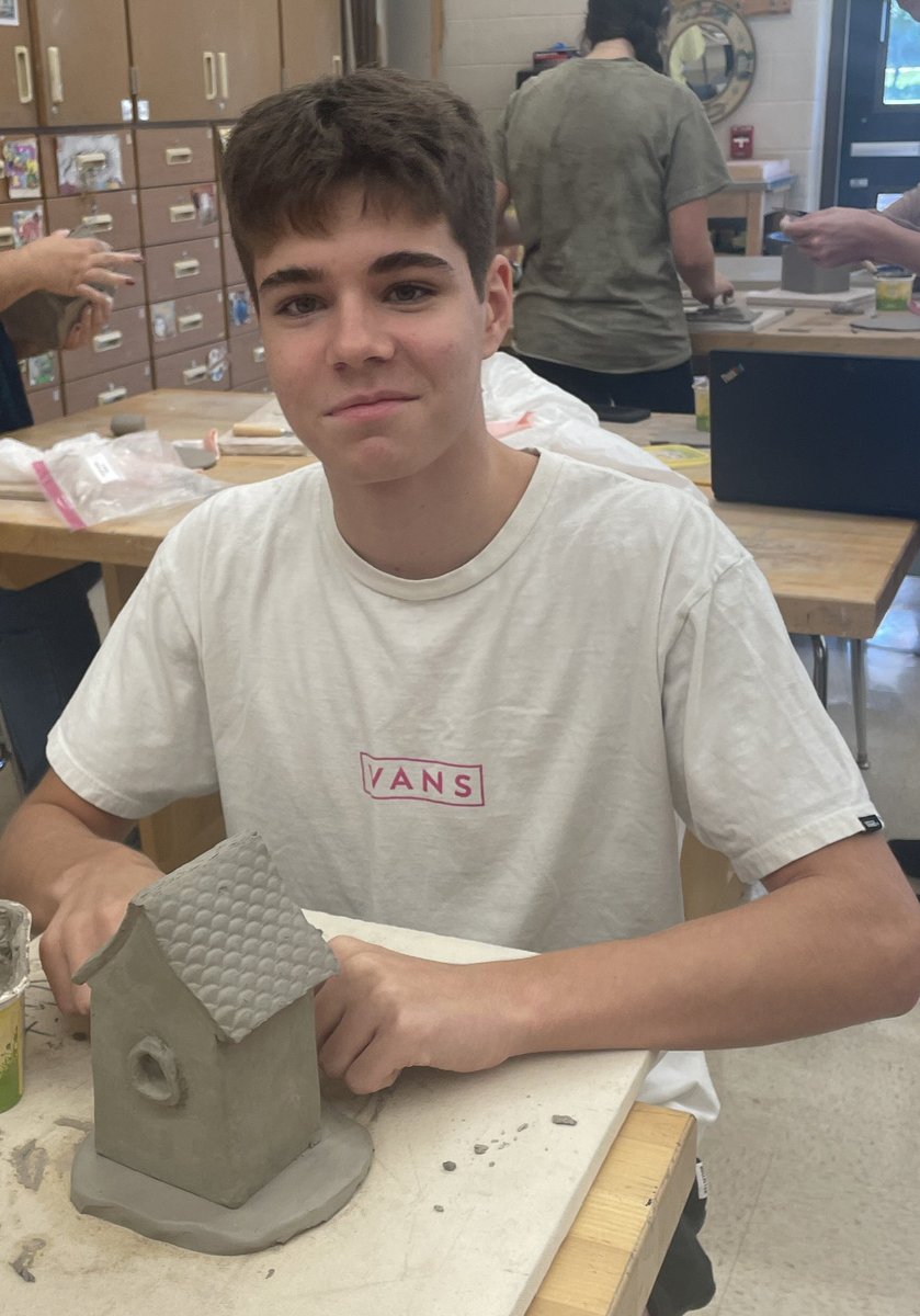 Ceramics One students hard at work making whimsical houses.  <a href="/CBSouthHS/">CB South</a> <a href="/CBSDSchools/">Central Bucks SD</a>
<a href="/CBSDart/">Cҽɳƚɾαʅ Bυƈƙʂ Aɾƚ</a>