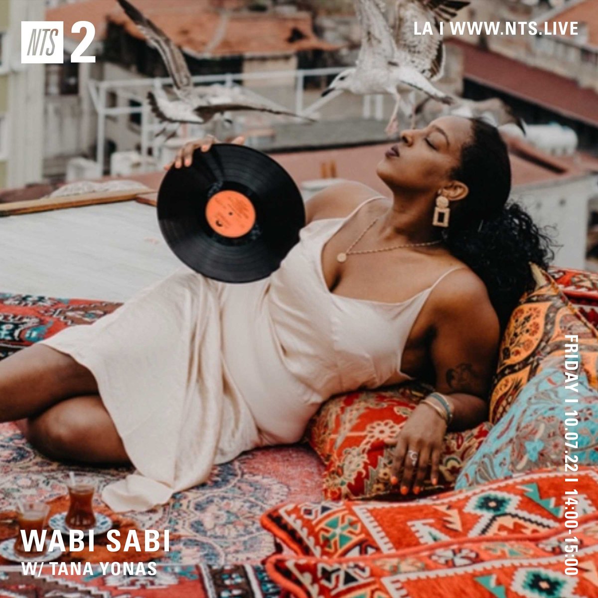 NTSlive's tweet photo. Wabi Sabi w/ @tanayonas for the next 45 minutes of souful music from around the globe. Listen here: https://t.co/UW6sFZU51G https://t.co/QYwimkDbb9