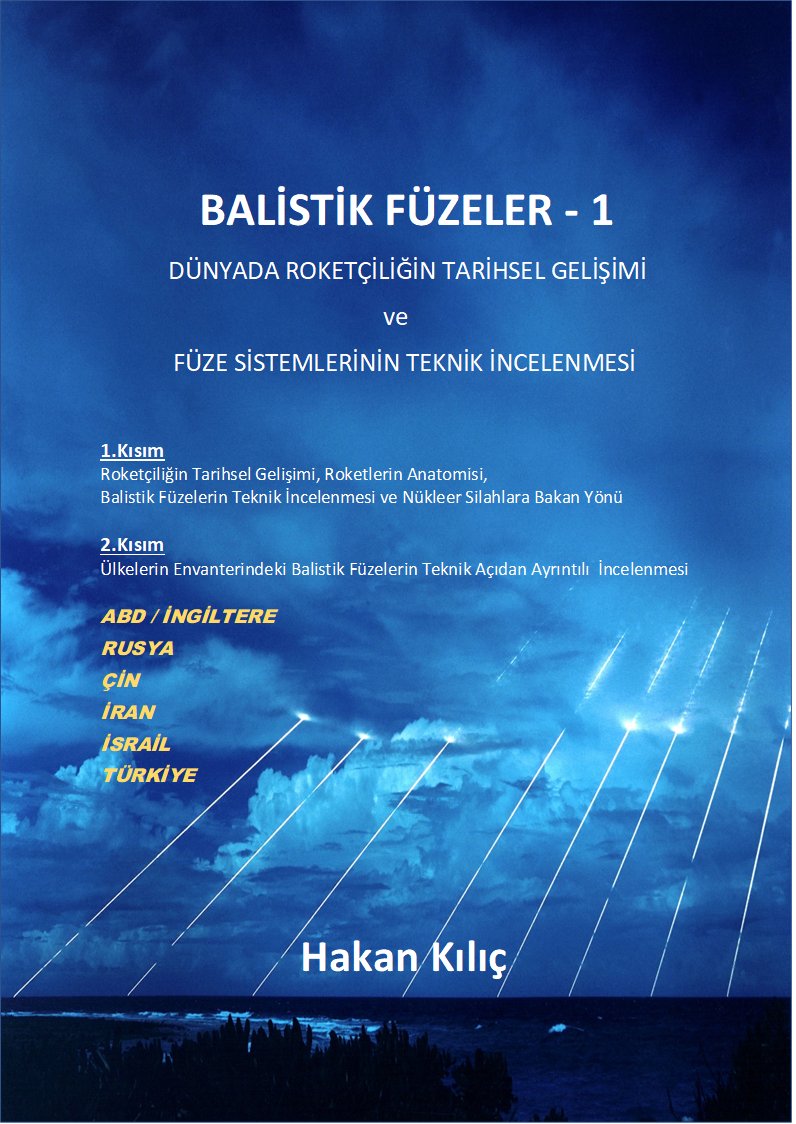 Balistik Füzeler’e farklı bir bakış. Hakan Kılıç'ın kitabı çıktı: tolgaozbek.com/hobi/kitap/bal… <a href="/hkilichsword/">Hakan KILIÇ</a> #kitap