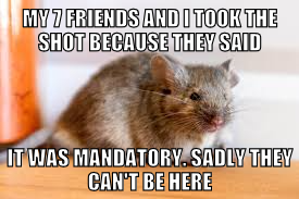 Slartib49836743's tweet photo. The emergency authorizations of Pfizer’s + Moderna’s bivalent COVID-19 boosters are based on preliminary test results from only eight mice, and that data hasn’t even been made public. #unvaccinated https://t.co/UdhU97lbtr
