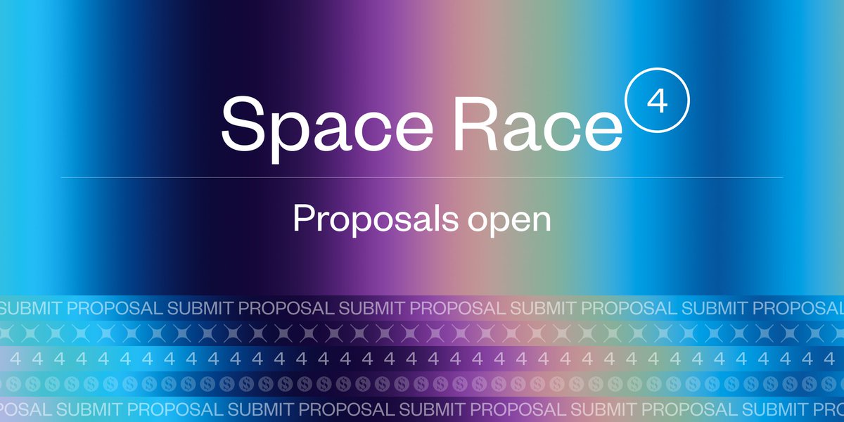Space Race #4 is ready for launch 🚀

Be part of the future of art 💎

Submit a proposal to become an independent gallery on SuperRare!

Proposals close October 28th

spacerace.superrare.com