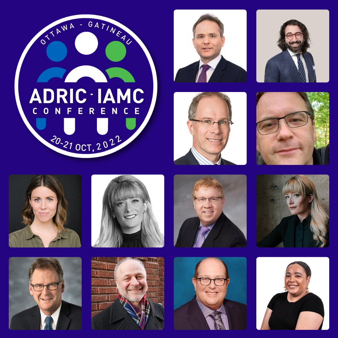 You will not want to miss out on what's guaranteed to be THE best ADR programming since the return of in-person conferences - view the interactive program and register today! bit.ly/ADRIC2022IAMCen
#ADRIC2022IAMC