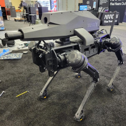 pwesterman's tweet photo. Leading Makers Pledge Not to #weaponize Their #robots https://t.co/QjPpCTMYBP via @CACMmag https://t.co/uPoVhDixtU