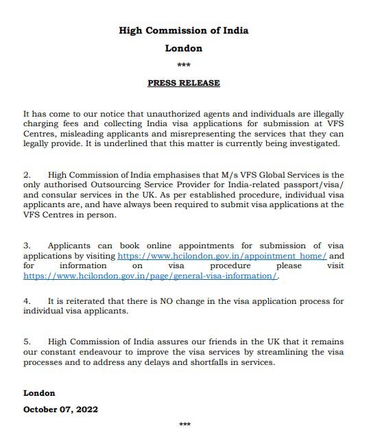 India In The UK On Twitter Press Release HCI London On Reports On india-in-the-uk-on-twitter-press-release-hci-london-on-reports-on