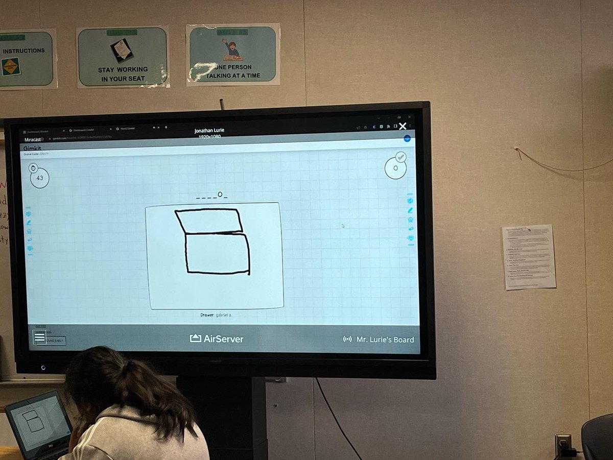 ArroyoVerdeRUSD's tweet image. Online form of Pictionary. What is do you see? #learningwithtechnology #thisisrusd #arroyoaztecs