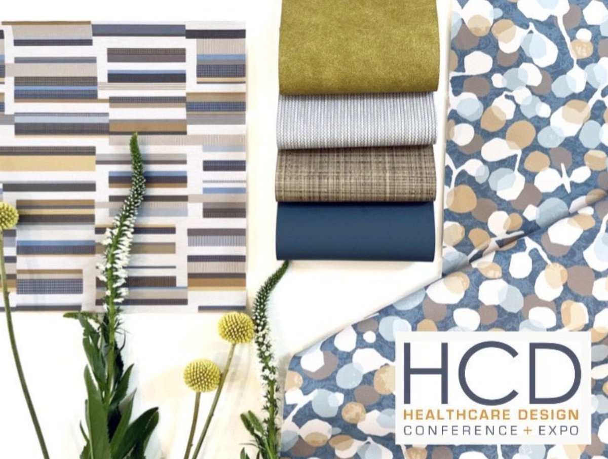 cfstinson's tweet photo. Good things to come at @HCDMagazine's Healthcare Design Conference + Expo in San Antonio. Booth 713 starting at 4pm Sunday October 8🌿🌼

#healthcaredesign #textiledesign #interiordesign #patterndesign #biofilia #hcd #hcd2022 #color #wellness #hcdcon https://t.co/wxX1QBk0XK