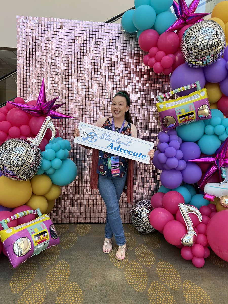 Mrs_Marin0's tweet photo. Getting my professional development on my first @MyCASC conference! Current student advocate and future School Counselor ๐ฅณ #MYCASC https://t.co/tnRSVEvMU6