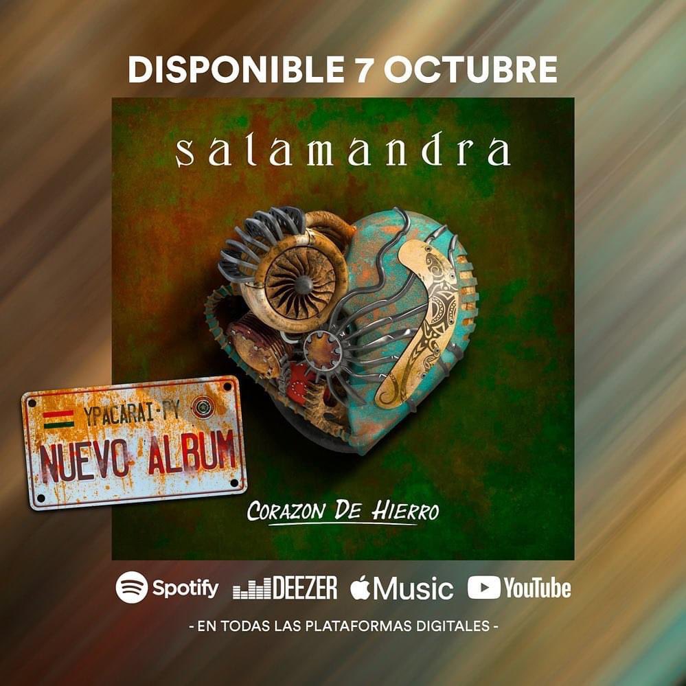 ¡Llegó el día! Nos costó tiempo y un corazón de hierro. Te invito a escuchar nuestro nuevo disco open.spotify.com/album/2i3JLYNB…