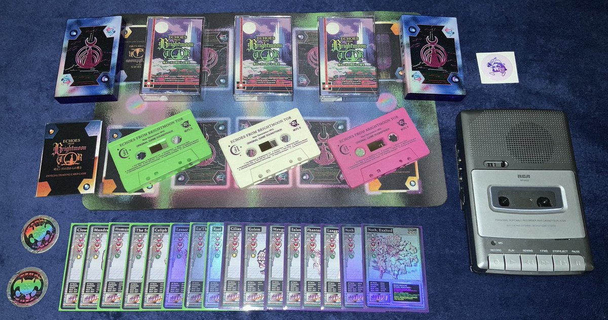M_FantasyLegend's tweet photo. Echoes from Brightmoon Tor
by Fighting Island @pj_rork

OUT ONCE AGAIN!

18 Experimental Homebrew Variants,
3 of which included in a Deck Bundle!

*Strictly limited to 1 per person! https://t.co/VtANa6H1Te
