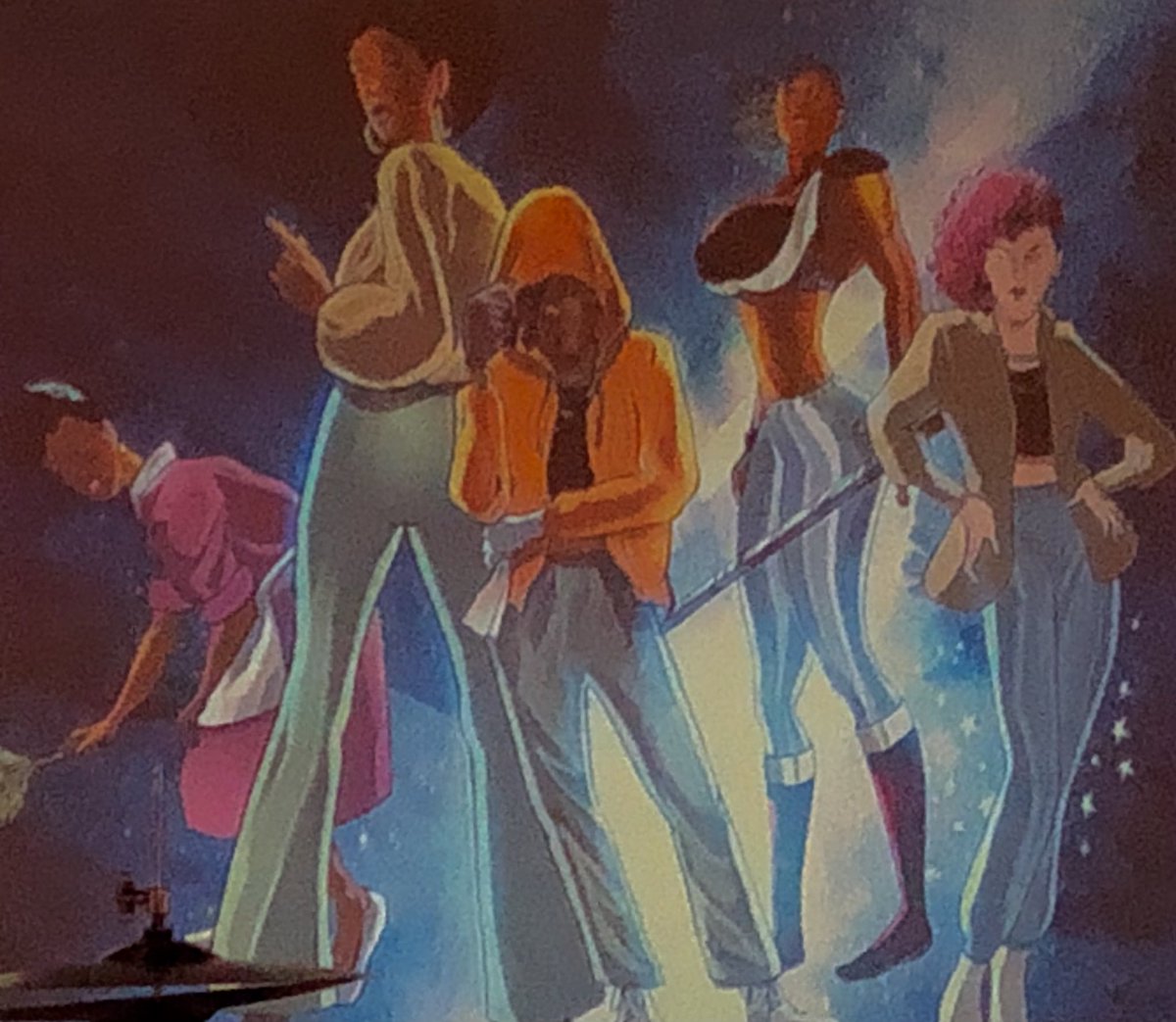 vicki4labour's tweet photo. A fascinating evening of conversation at #AudioActive in #Worthing with @Rita4Tarring at the comic book launch of @PlanetDivoc91 A comic created with young people from around the globe, researchers & artists about the impact of Covid.
Art+Science=Awesome 👏👏 https://t.co/JCgXTF6opo