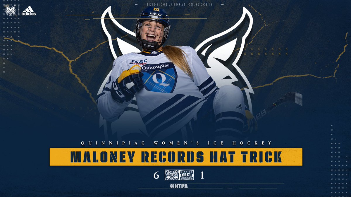 QU_WIH's tweet photo. Maloney gets the 🎩🎩🎩
Bobcats get the dub

Final score in Manchester 👇 https://t.co/UGgiR4oR5H