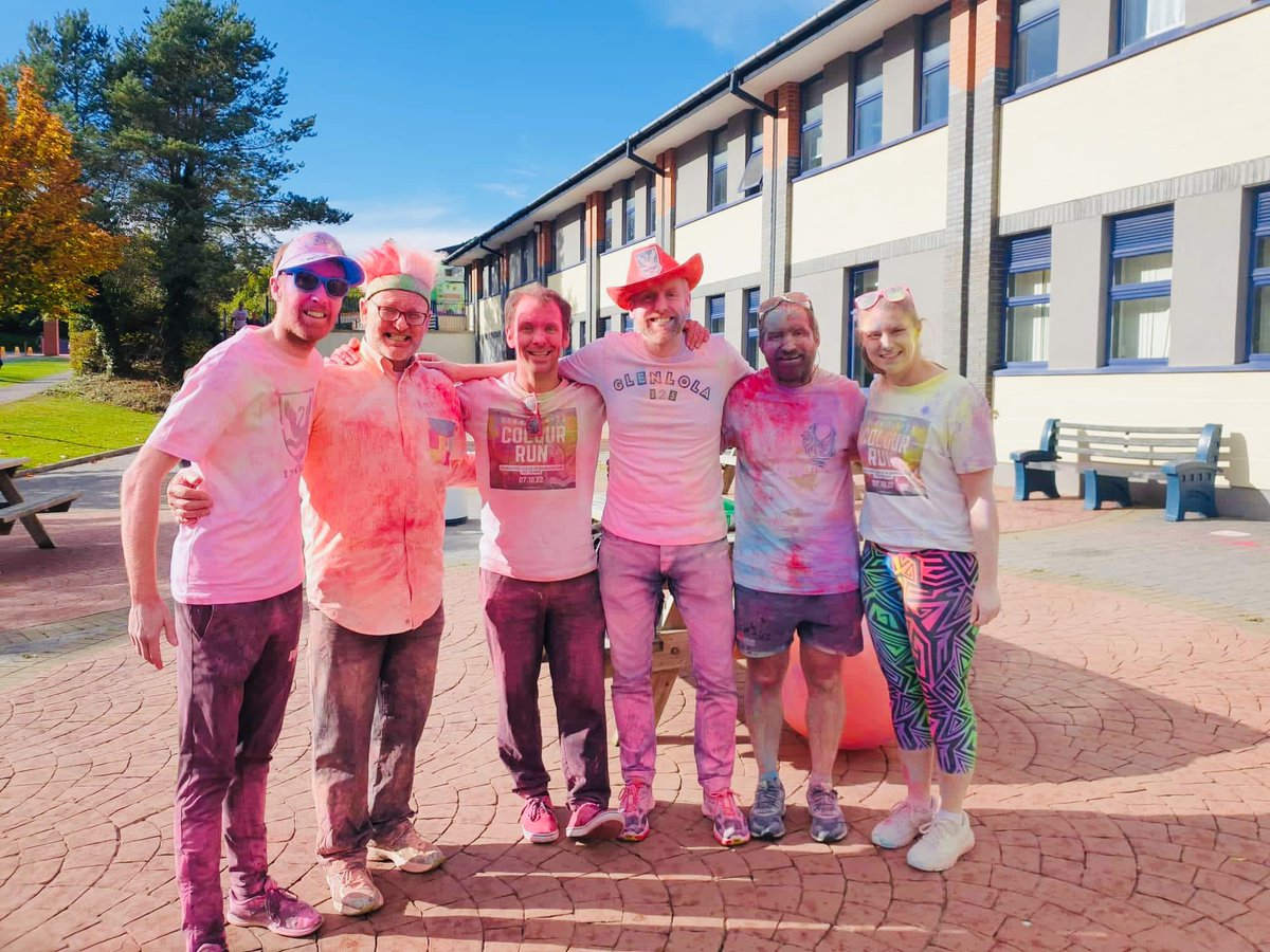 What a week <a href="/GlenlolaSchool/">Glenlola Collegiate</a> - hosting guests and celebrating success at Prize Day, welcoming <a href="/MMcIlveenDUP/">Michelle McIlveen</a> to open our Wellness Centre and embracing the best Friday feeling with a Colour Run for <a href="/charlenesproj/">Charlene's Project</a>. Love this School #GCSproud 🦢⭐️
