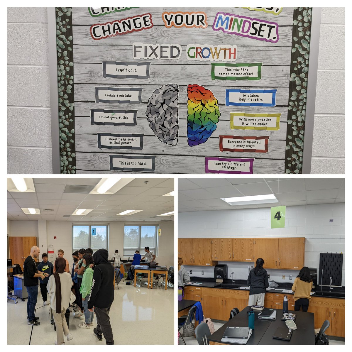 Mr_S_Pickering's tweet photo. The Pineapple Chart at @WillardLCPS is really starting to sprout! There was so much voice and choice, reflection and real world connection in today's lessons! I'm so glad to have been invited in! #stayWILD https://t.co/qFO2i2Axky