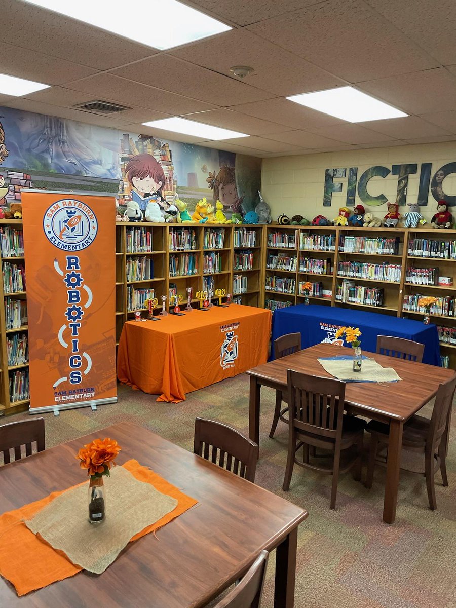 McAllenISDCTE's tweet photo. Thank you to @Rockets120 FLL coach @MelissaScalise1 and principal @Claire282916 for hosting our RGV @FIRSTRGV @FIRSTinTexas FLL coaches clinic tomorrow. What a welcoming and beautiful set up.#GreatnessStartsHere https://t.co/fSfO1h8cS9