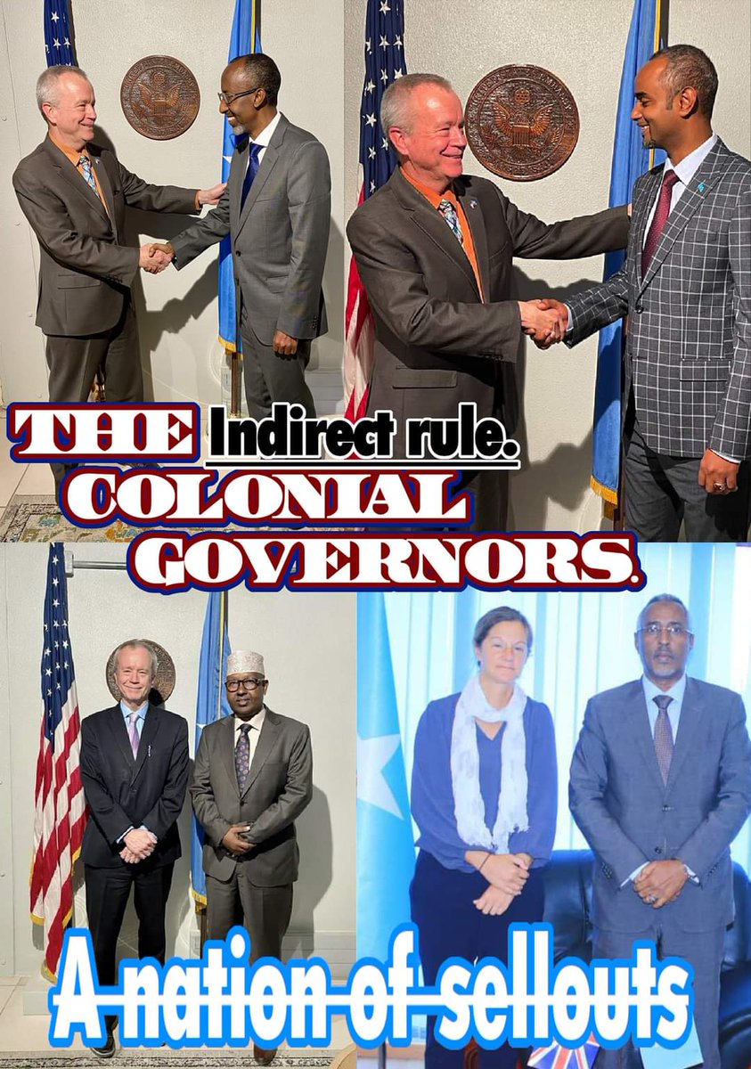 GuledGed's tweet photo. THE INDIRECT RULE COLONIALISM GOVERNMENT. https://t.co/iudWccrN4T