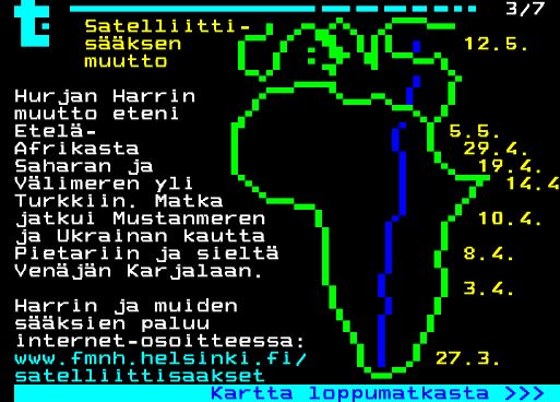 ttvmatti's tweet photo. Wanhoja ruutuja #tekstitv-arkistosta #pixelart #teletext #teletextart https://t.co/JwRvOpIzDk #tekstitv41: https://t.co/L1Ilba5bZJ https://t.co/JPZ6vWnJdp
