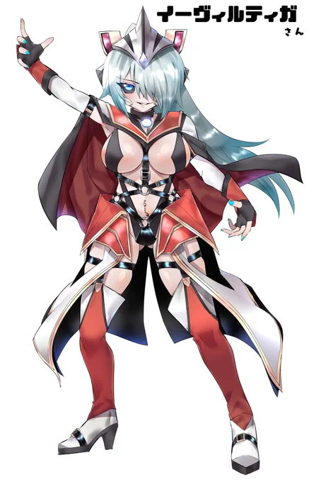 #ウルトラマン #擬人化 
「超人同士の戦いか…」
「いいえ、人の心が引き起こした戦いです。ティガ…必ず勝って!」
というワケで、イーヴィルティガさんです。本編では偽物扱いですが、邪な心を持った人物が変身した為暴走しただけで本来はティガと同じく光の巨人です。 