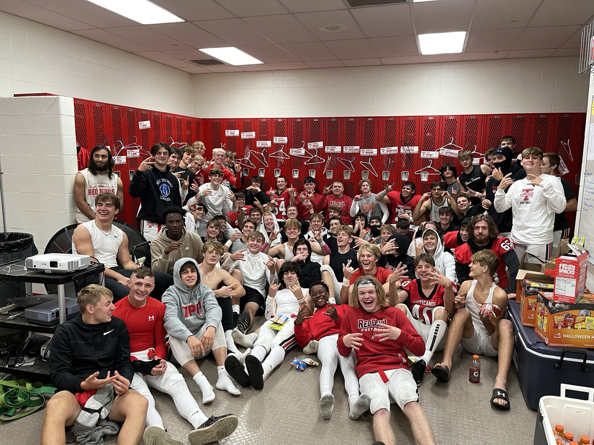 HOW ABOUT THEM RED DEVILS!!!!! WHAT A NIGHT!!!! Very proud of these young men!!! They earned this and deserve every bit of praise they get!!! This group is special!! Thank you Red Devils for all the support!!! We love it!! #believeit