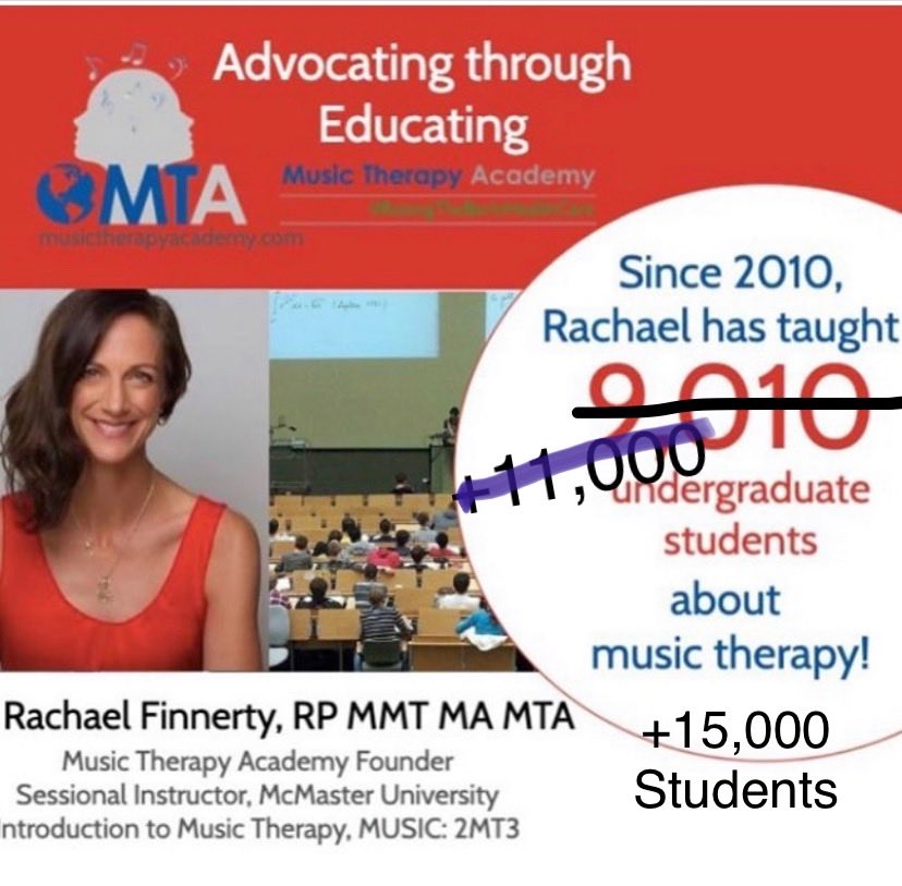 Advocating through educating ⁦⁦<a href="/mcmasterhum/">McMaster Humanities</a>⁩ ⁦<a href="/ONmusictherapy/">Music Therapy Academy</a>⁩ #MusicTherqpy