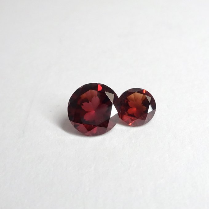 プレミア商品 シミズ貴石 さくらインカット クォーツ 水晶 9mm ピンク