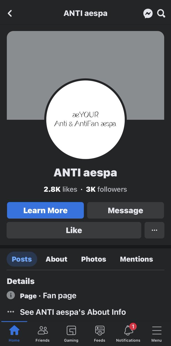 Please mass report these Anti-#aespa Facebook pages!!!!