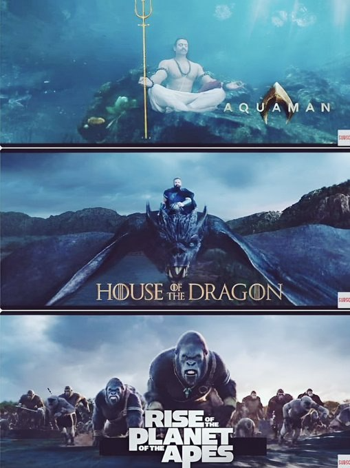 baliga_2012's tweet photo. Om Raut’s Adipurush mocking Hindu epic Ramayan

Is it based on the research by Om Raut or on 'Rise of the Planet of the Apes' and 'House of the Dragon' ?

#Boycott_Adipurush #Prabhas #SaifAliKhan https://t.co/g91tutTE8y