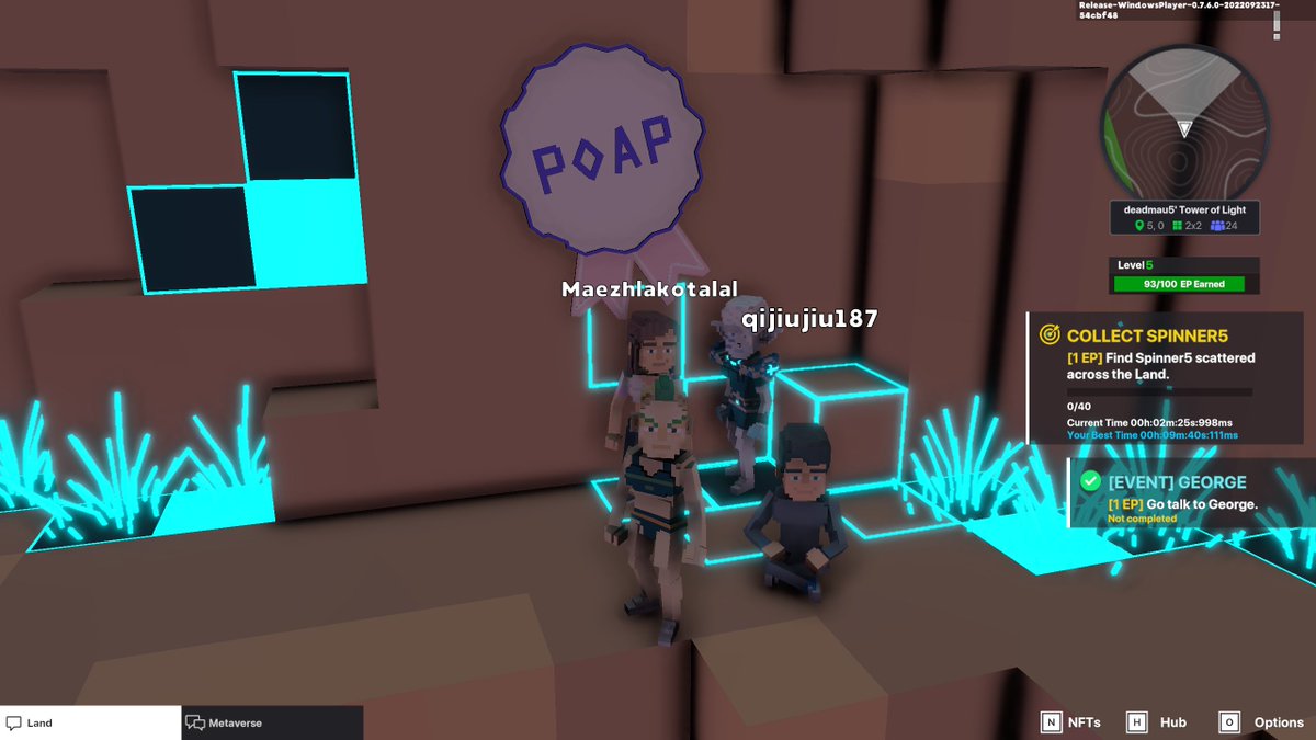 drunkenrabbit10's tweet photo. @TheSandboxGame @deadmau5 I just participated in the #SandboxAlphaS3Giveaway for a chance to win 500 SAND! Found George from the Metaglitch in @deadmau5's Tower of Light, check out my screenshot below!
👇 https://t.co/xlIR4VNM4d