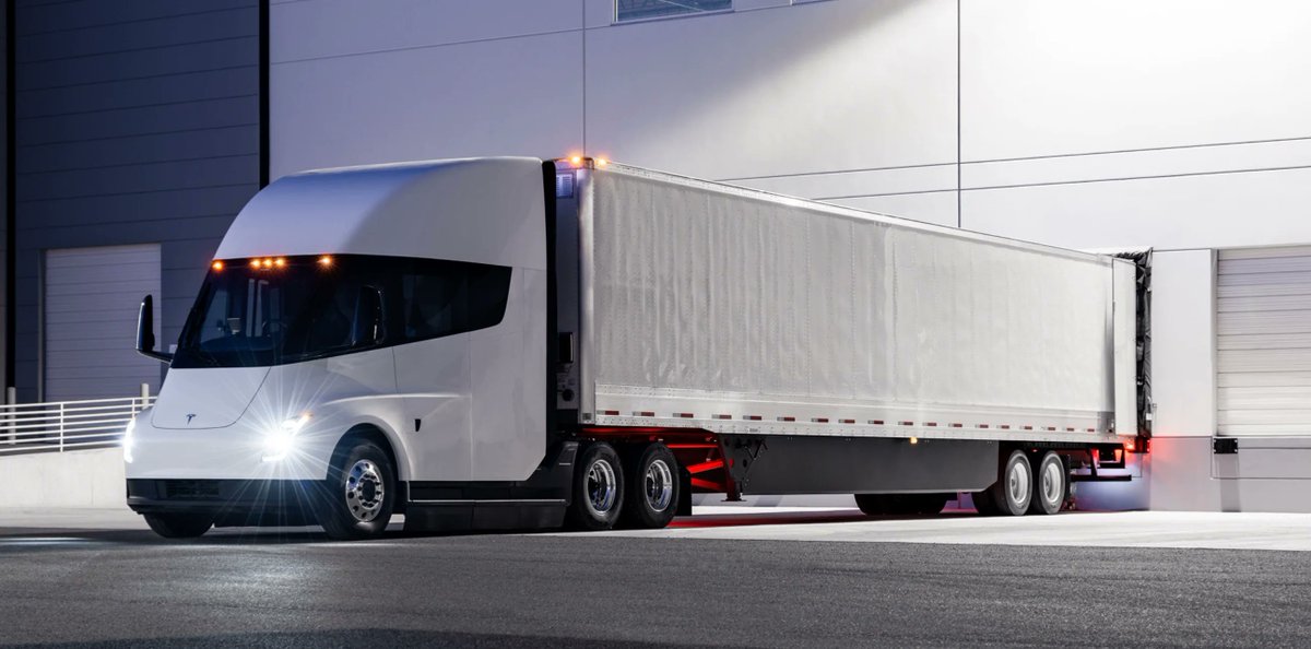 Tesla Semi is undoubtedly a game-changer in terms of operating costs, emissions, and safety. $TSLA I also believe truck drivers are really going to enjoy driving this all-electric Beast @elonmusk tesla.com/semi