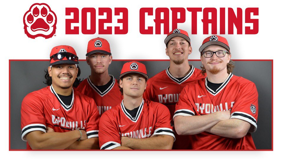 DYouville_BSB's tweet photo. Very excited for the baseball season around the corner and to announce our 2023 captains!
#GoSaints | #FeedTheDawgs https://t.co/VCYnyxXGi5