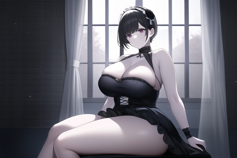 PonkotsuuAI's tweet photo. #NovelAIDiffusion #WaifuDiffusion #stablediffusion 
Gothic https://t.co/j8fvzki08b