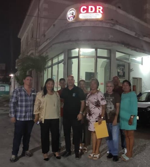 ¡Villa Clara con todos! Estamos con nuestro equipo de los #CDRCuba #SoyCederista #Cuba #SomosDelBarrio