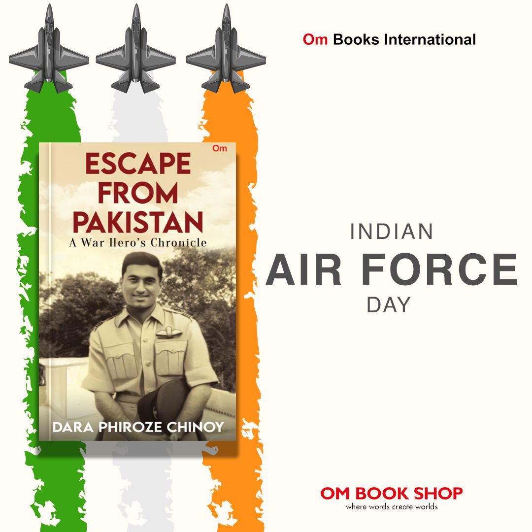 Ombookshops's tweet photo. We are blessed to be born in a country of real heroes who are always there to protect us and keep us safe. Happy Indian Air Force Day.
Get yours- https://t.co/rN2KQOTOkg
@ajaymago @film_worm @dariuschinoy
#airforceday2022 #escapefrompakistan #pilotlife #ombookshop #AirForceDay https://t.co/CXwohu9s4J