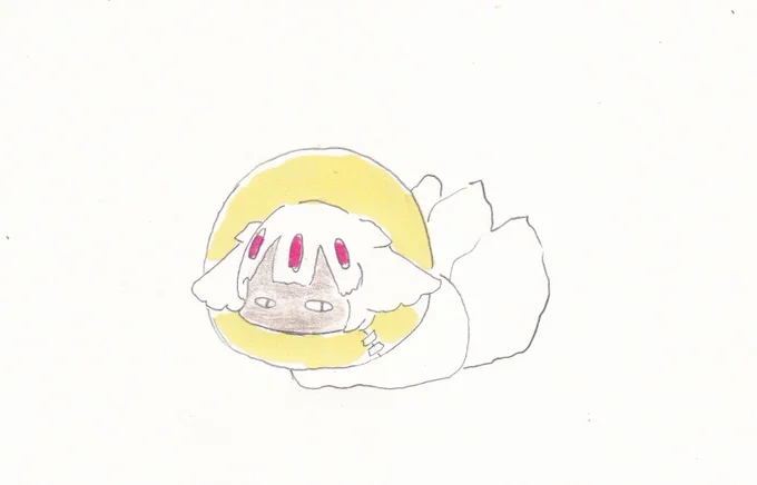 エリザベスカラー。#イラスト #メイドインアビス 